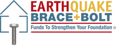 Earthquake Brace + Bolt, Funds to Strengthen Your Foundation