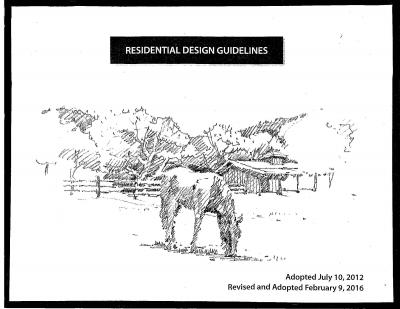 Residential Design Guidelines 2012